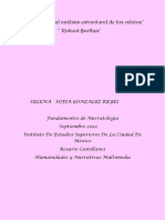 Introducción Al Análisis Estructural de Los Relatos