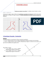 Symetrie Axiale: 1) Figures Symétriques