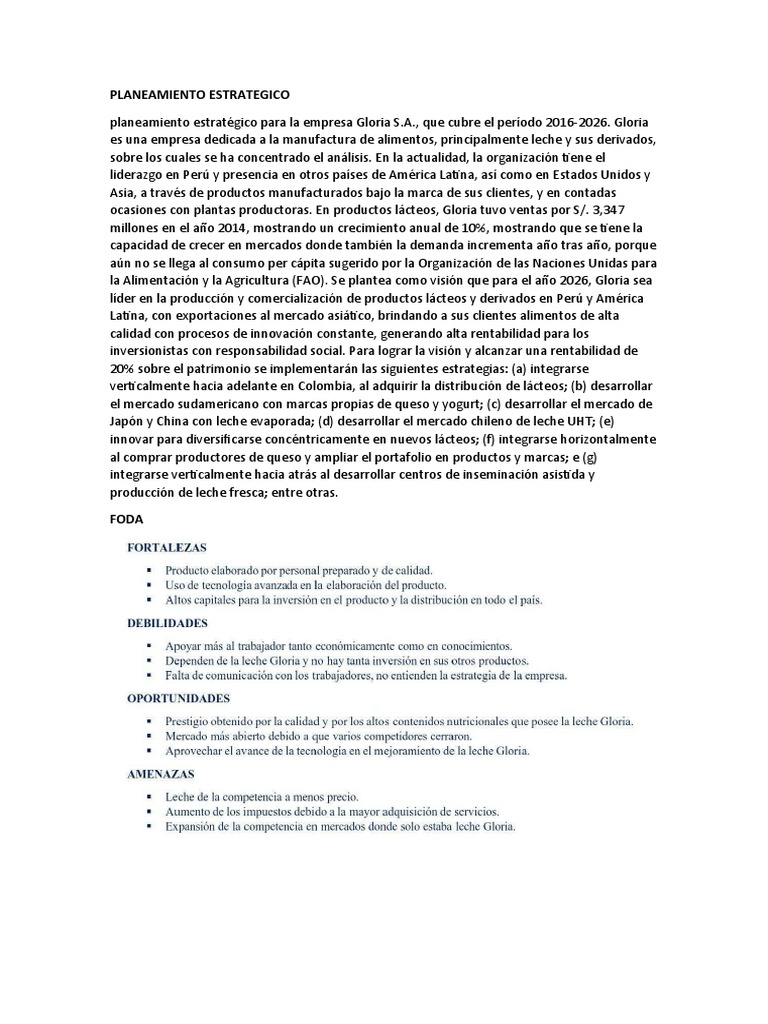 Planeamiento Estrategico Pdf