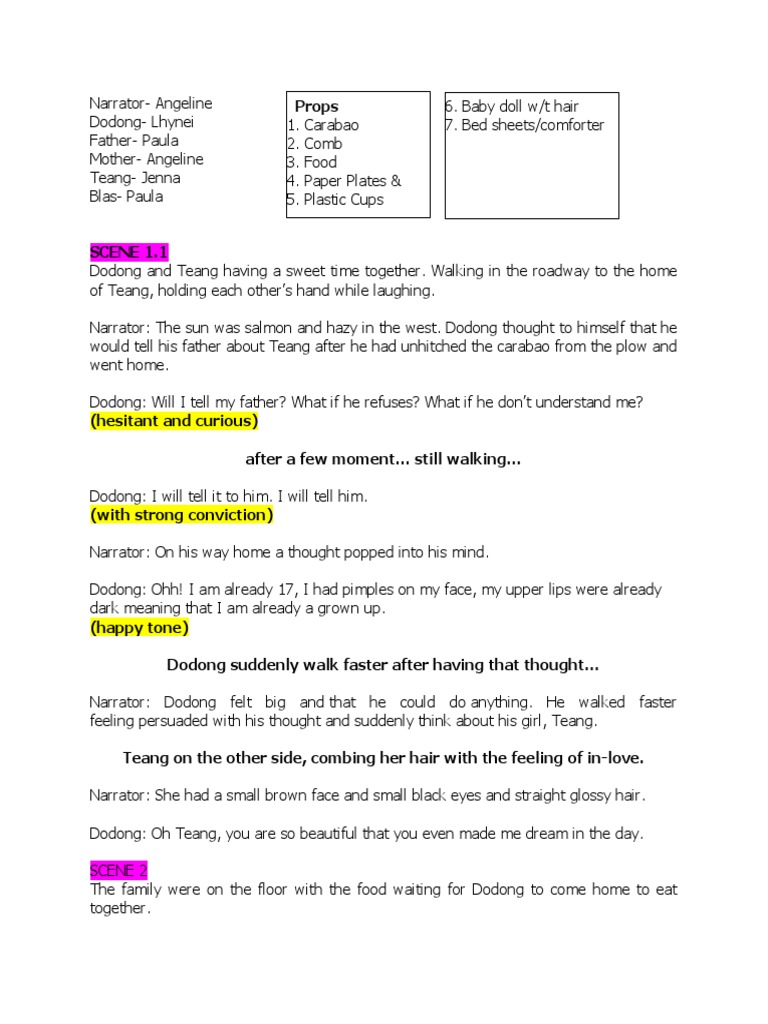 Script - Footnote To Youth | PDF