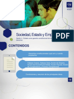 Sociedad, empresa y estado. Presentación Semana 4