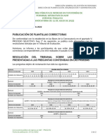 (24.11.2022) - Plantillas Correctoras y Resolución Del Tribunal