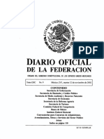 Diario Oficial: de La Federacion