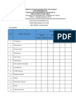 Daftar Hadir PLS 2022