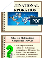 Role of Multinational Corporations