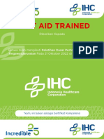 IHC Card Basic Life Support DELIVER