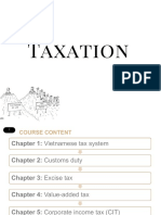 Taxation Chapter 3 Excise Tax