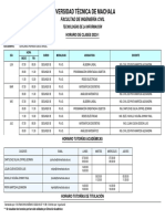 Horario U