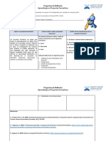 Formato Preguntas de Reflexión Proyecto Formativo