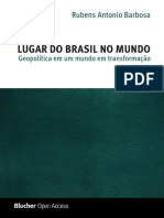 Rubens Barbosa - Lugar Do Brasil No Mundo - Blucher, 2022