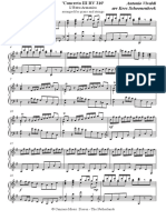 Piano Solo - Violin Concerto in G Major, RV 310 (Vivaldi, Antonio)