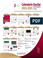 Calendario Escolar 2022 2023