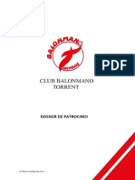 DOSSIER DE PATROCINIO - PDF Descargar Libre