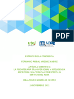 Articulo Científico Terapia Transpersonal e Inteligencia Espiritual