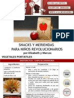 Snacks y Meriendas para Niños Revolucionarios by Vázquez Marcos