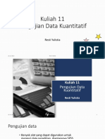 K11-Pengujian Data Kuantitatif