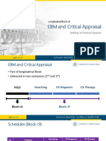 Briefing Practical Literature Searching and Critical Appraisal (Diagnosis and Therapy) - Dr. Lukman Ade Chandra, M.med., M. Phil (2022)