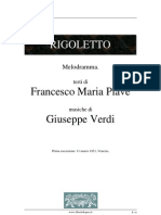 Rigoletto Libretto Giuseppe Verdi