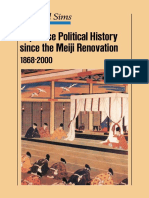 Japanese Political History Since The Meiji Restoration, 1868-2000. (PDFDrive)