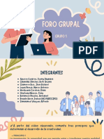 Foro Grupal-Grupo 1