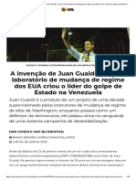 Opera Mundi - A Invenção de Juan Guaidó - Como o Laboratório de Mudança de Regime Dos EUA Criou o Líder Do Golpe de Estado Na Venezuela