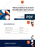 Kelompok 10 - Pengauditan Kas Dan Instrumen Keuangan