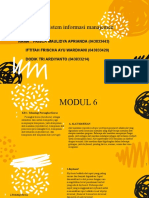 Kelompok 6 Modul 6 Sistem Informasi Manajemen-1