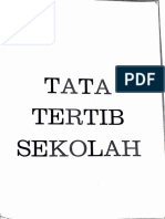 TATA TERTIB SEKOLAH