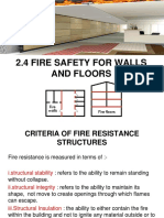 Fire Safety Walls & Floors