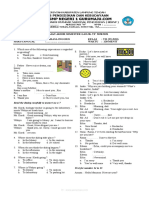 SOAL PAS B.ING KLS 7 Sem 1