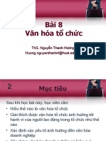 Lesson 8 - Văn Hóa T CH C