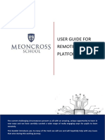 Meoncross Virtual Learning User Guide