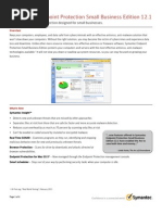 Symantec™ Endpoint Protection Small Business Edition 12.1