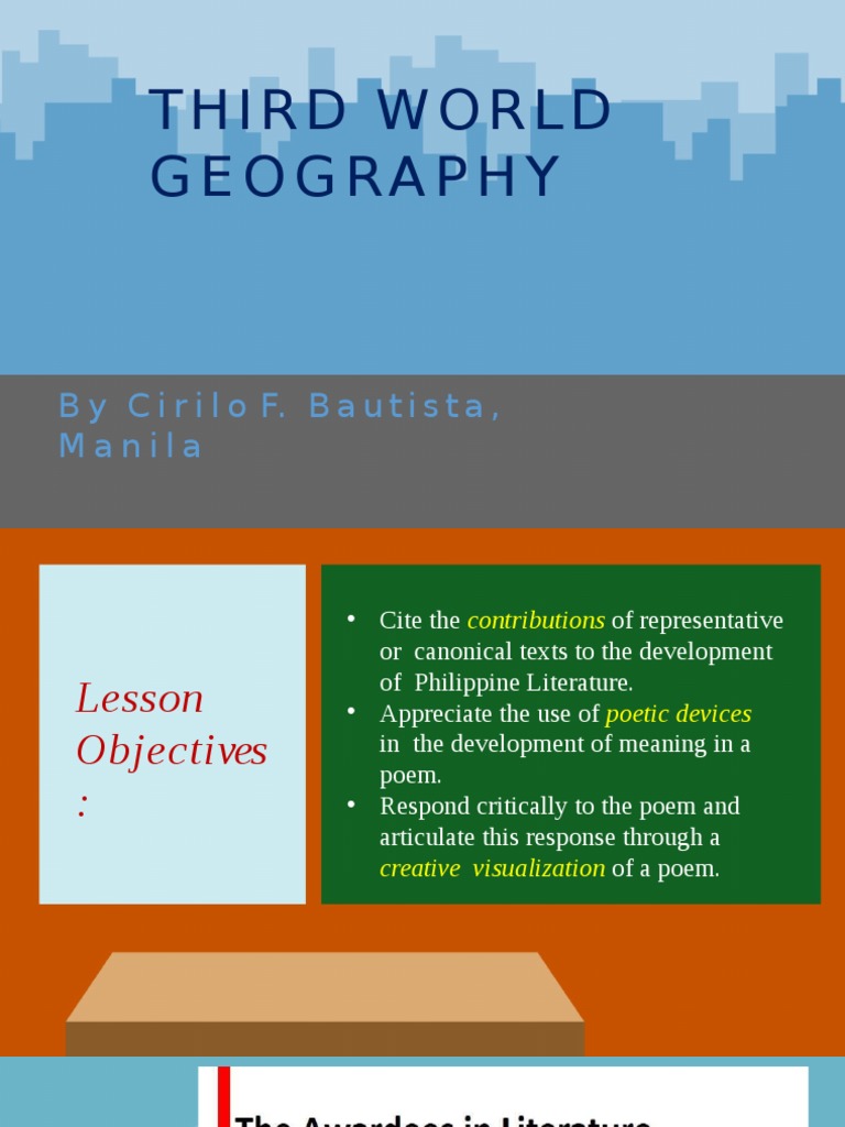 w04 Third World Geography PDF
