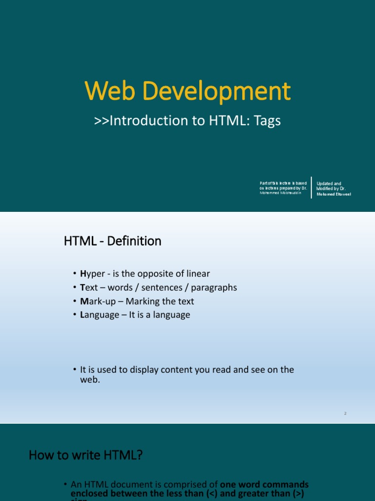 Web Development | PDF