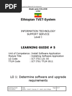 Ethiopian TVET-System: Learning Guide # 5