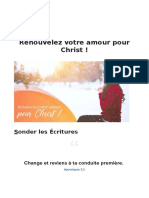 Bob Gass Renouvelez Votre Amour Pour Christ