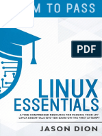 Linux Essentials 010 160 A Time Compressed Resource To Passing The Lpi Linux Essentials Exam