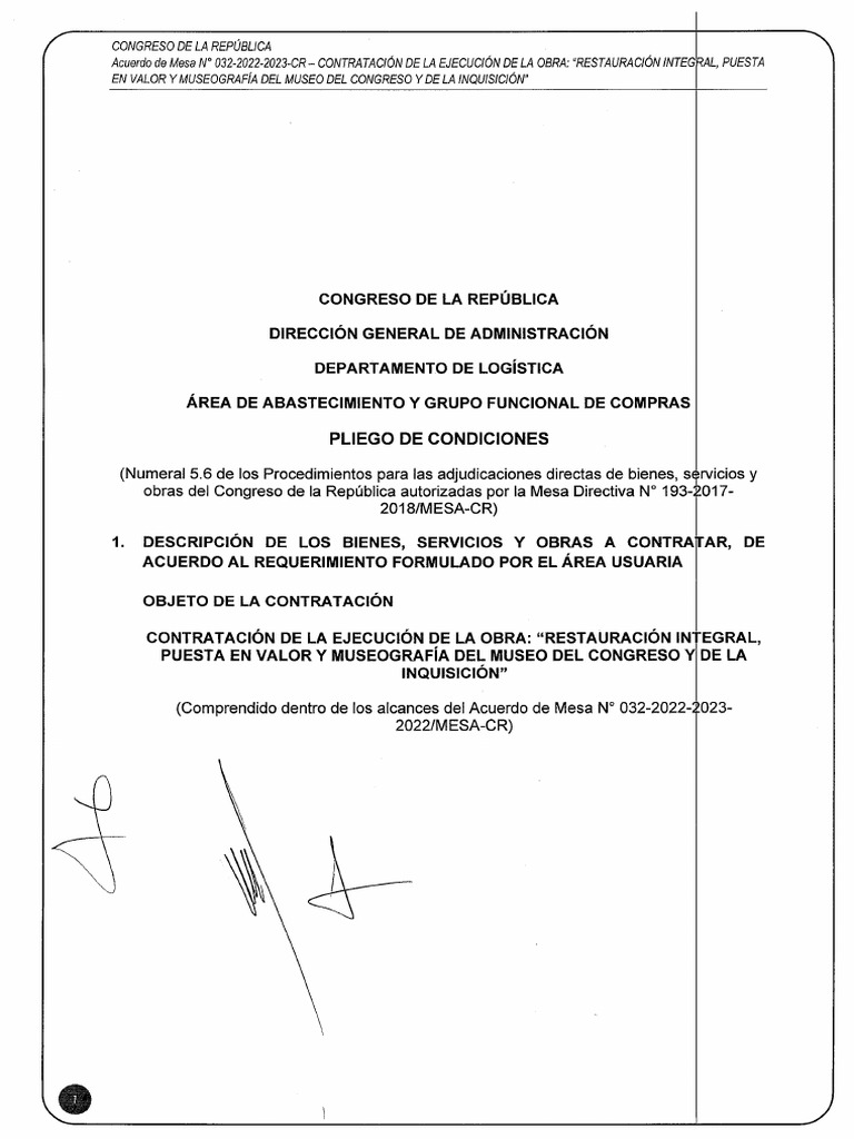 998761 Carta 003 2022 Ce Pliego De Condiciones Pdf 