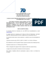 GINCANA ODONTOLOGICA (regulamento) 2011.2