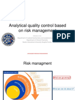 Analytical Quality Control Based On Risk Management