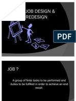 Job Design Amp Redesign