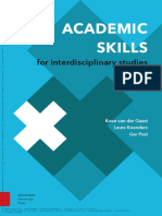 Academic Skills: For Interdisciplinary Studies