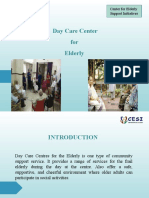 Elderly Day Care Center Support Services