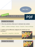 C1-3.1 Valoriser Les Produits - Les Cocktails Chap.13