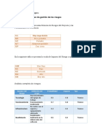 Gestion de Riesgos