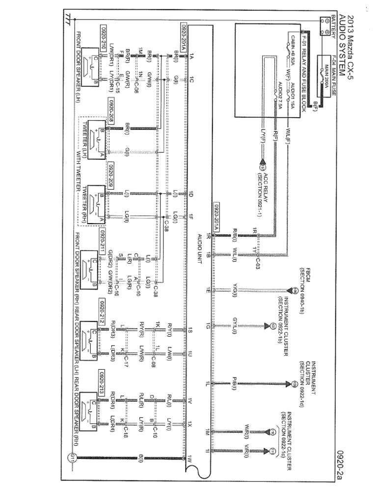 CX-5 Wiring Diagram | PDF