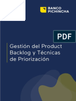 PDF Resumen - Gestión de Product Backlog y Técnicas de Priorización