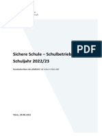 Sichere Schule 2022 23 Schulstart