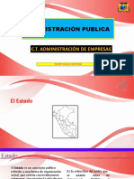 Administracion Publico Por Avanzar.